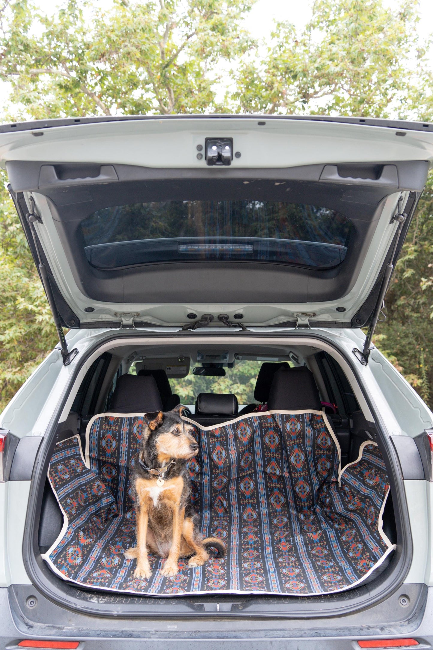 Dog Car Cover, Buckle Free, Headrest Cover, Water-Resistant Material, SUV/Sedan Trunk Cover, Cargo Liner, Universal Back seat, Stylish