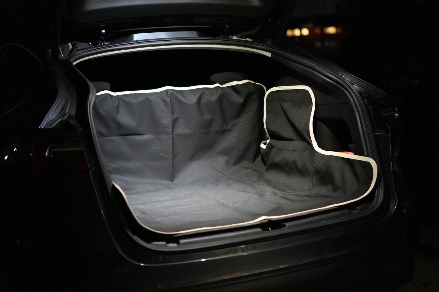 Waterproof Dog Car Seat Cover - Stylish Grey | Albus and Ivy
